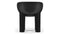 Roly Poly - Roly Poly Indoor/Outdoor Dining Chair, Black