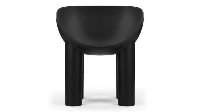 Roly Poly - Roly Poly Indoor/Outdoor Dining Chair, Black