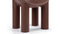 Roly Poly - Roly Poly Indoor/Outdoor Dining Chair, Chocolate
