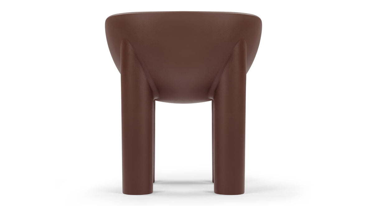 Roly Poly - Roly Poly Indoor/Outdoor Dining Chair, Chocolate