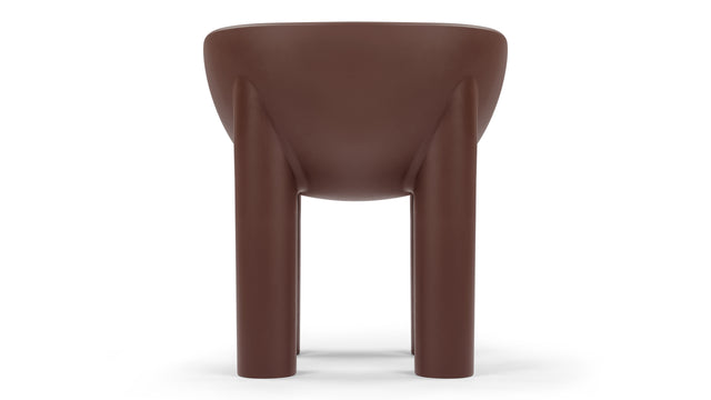 Roly Poly - Roly Poly Indoor/Outdoor Dining Chair, Chocolate