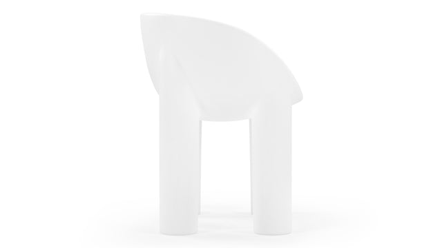 Roly Poly - Roly Poly Indoor/Outdoor Dining Chair, White