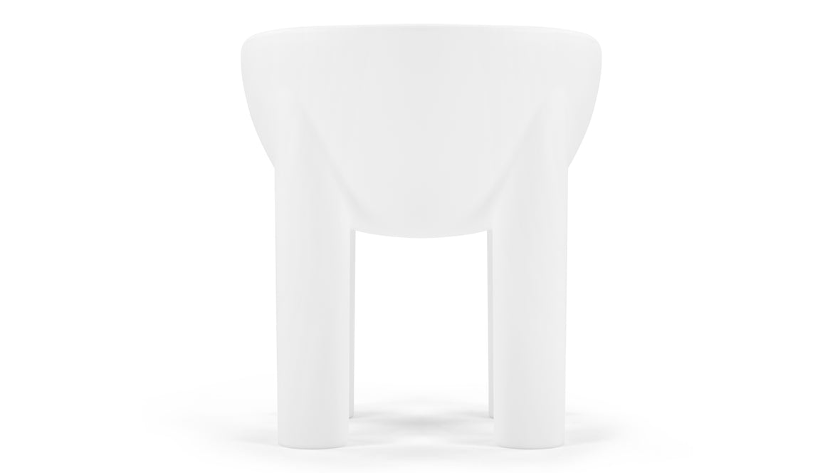 Roly Poly - Roly Poly Indoor/Outdoor Dining Chair, White