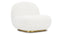 Pacha - Pacha Lounge Chair, Pearl Boucle