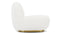 Pacha - Pacha Lounge Chair, Pearl Boucle