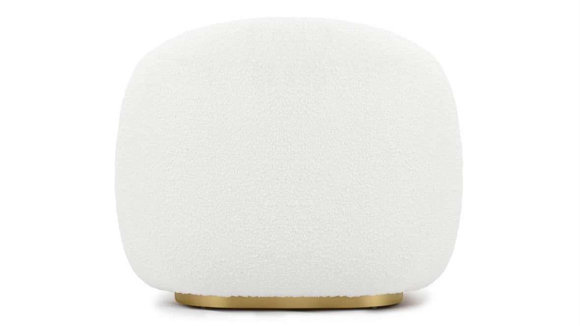 Pacha - Pacha Lounge Chair, Pearl Boucle