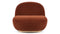 Pacha - Pacha Lounge Chair, Russet Plush Velvet