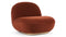 Pacha - Pacha Lounge Chair, Russet Plush Velvet