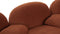 Pacha - Pacha Sofa, Russet Plush Velvet