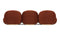 Pacha - Pacha Sofa, Russet Plush Velvet