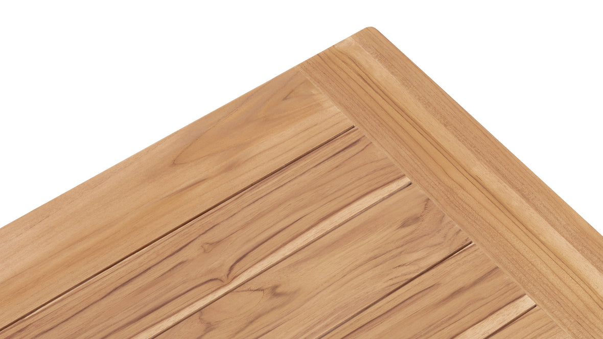 Lusso - Lusso Outdoor Coffee Table, Natural Teak