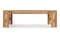 Lusso - Lusso Outdoor Coffee Table, Natural Teak