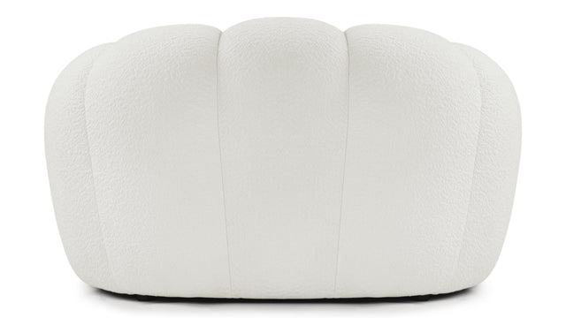 Bubble - Bubble Lounge Chair, Cream Textured Jersey