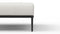 Marcus - Marcus Outdoor Ottoman, Shell Performance Weave