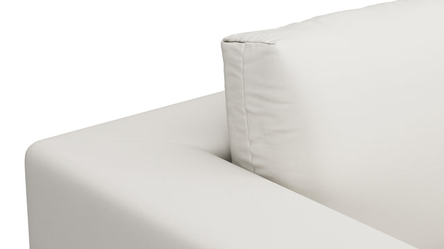 Marcus - Marcus Outdoor Sectional, Small, Right Chaise, Shell Performance Weave