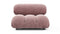 Bellini Module - Mario Bellini Module, Armless, Dusty Pink Chenille