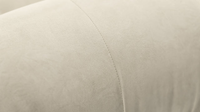 Bellini Module - Mario Bellini Module, Armless, Eggshell Vegan Suede