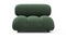 Bellini Module - Mario Bellini Module, Armless, Evergreen Brushed Weave