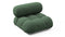 Bellini Module - Mario Bellini Module, Armless, Evergreen Brushed Weave