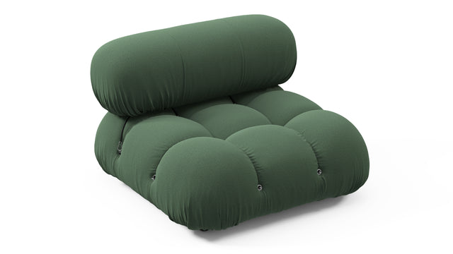 Bellini Module - Mario Bellini Module, Armless, Evergreen Brushed Weave