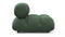 Bellini Module - Mario Bellini Module, Armless, Evergreen Brushed Weave