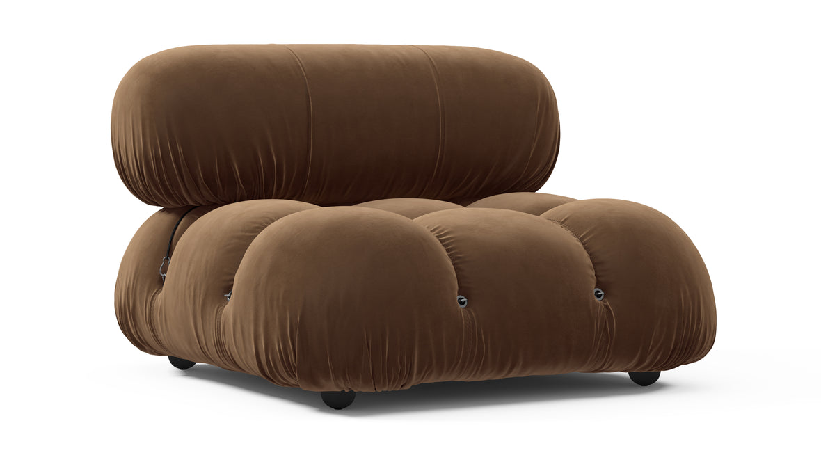Bellini Module - Mario Bellini Module, Armless, Mocha Velvet
