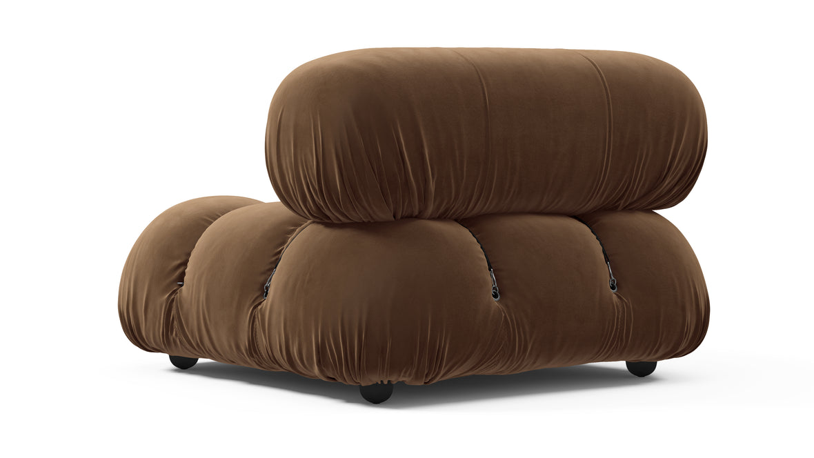 Bellini Module - Mario Bellini Module, Armless, Mocha Velvet