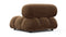 Bellini Module - Mario Bellini Module, Armless, Mocha Velvet