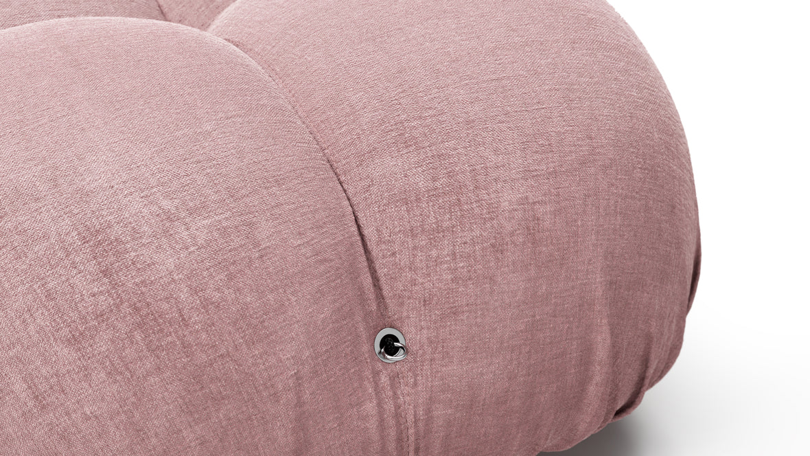 Bellini Module - Mario Bellini Module, Left Arm, Dusty Pink Chenille