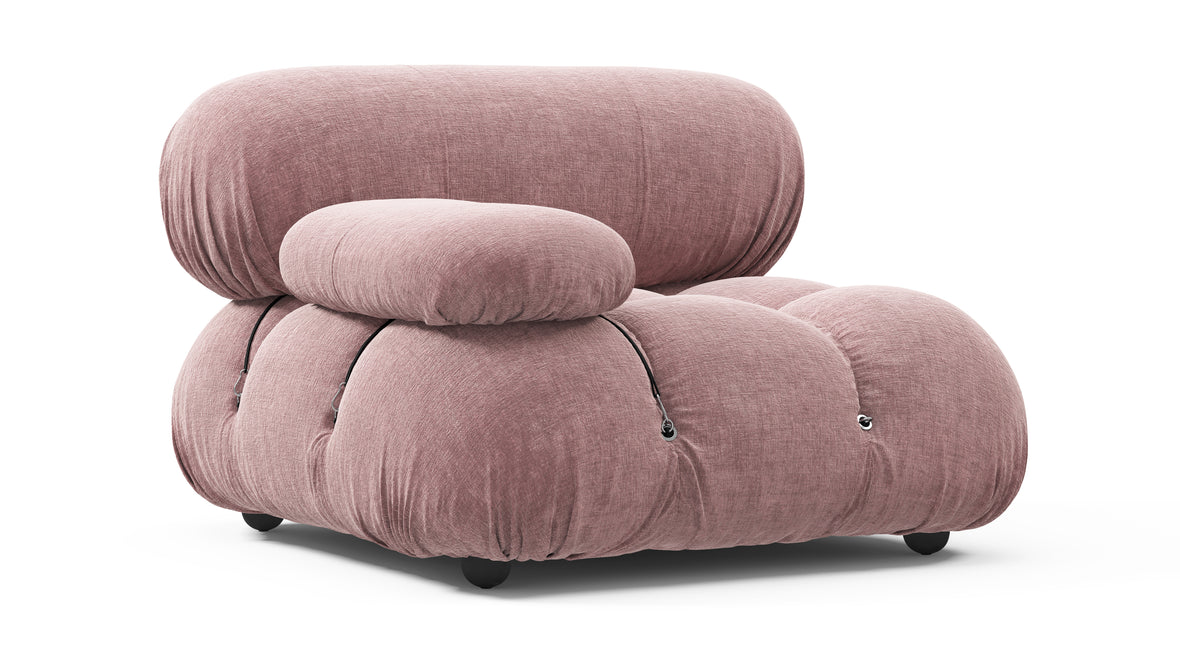 Bellini Module - Mario Bellini Module, Left Arm, Dusty Pink Chenille