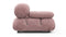 Bellini Module - Mario Bellini Module, Left Arm, Dusty Pink Chenille