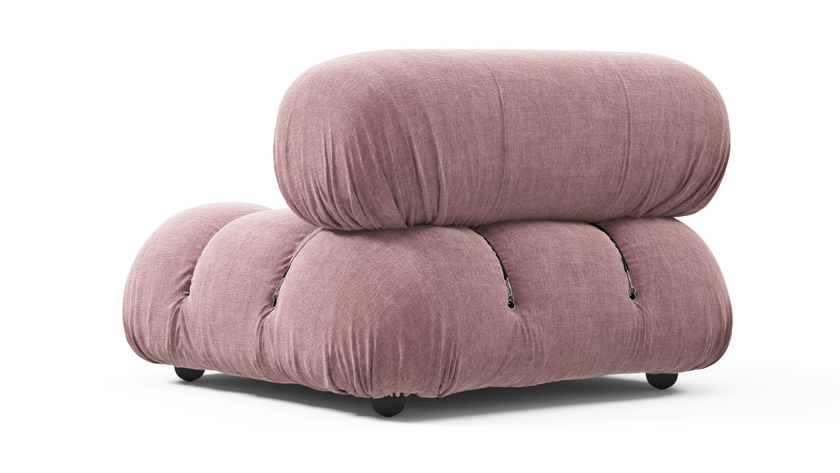Bellini Module - Mario Bellini Module, Left Arm, Dusty Pink Chenille