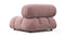 Bellini Module - Mario Bellini Module, Left Arm, Dusty Pink Chenille