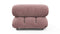 Bellini Module - Mario Bellini Module, Left Arm, Dusty Pink Chenille