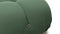 Bellini Module - Mario Bellini Module, Left Arm, Evergreen Brushed Weave