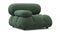 Bellini Module - Mario Bellini Module, Left Arm, Evergreen Brushed Weave