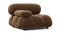 Bellini Module - Mario Bellini Module, Left Arm, Mocha Velvet