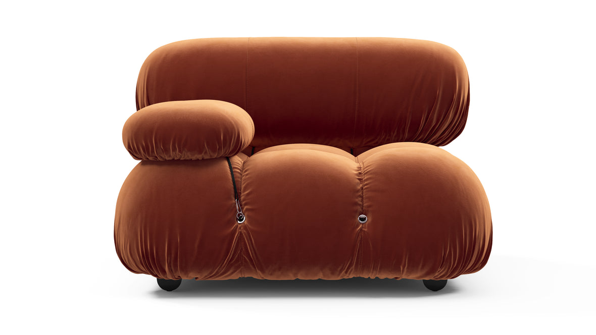 Bellini Module - Mario Bellini Module, Left Arm, Spice Velvet