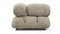 Bellini Module - Mario Bellini Module, Left Corner, Beige Gray Chenille