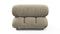 Bellini Module - Mario Bellini Module, Left Corner, Beige Gray Chenille
