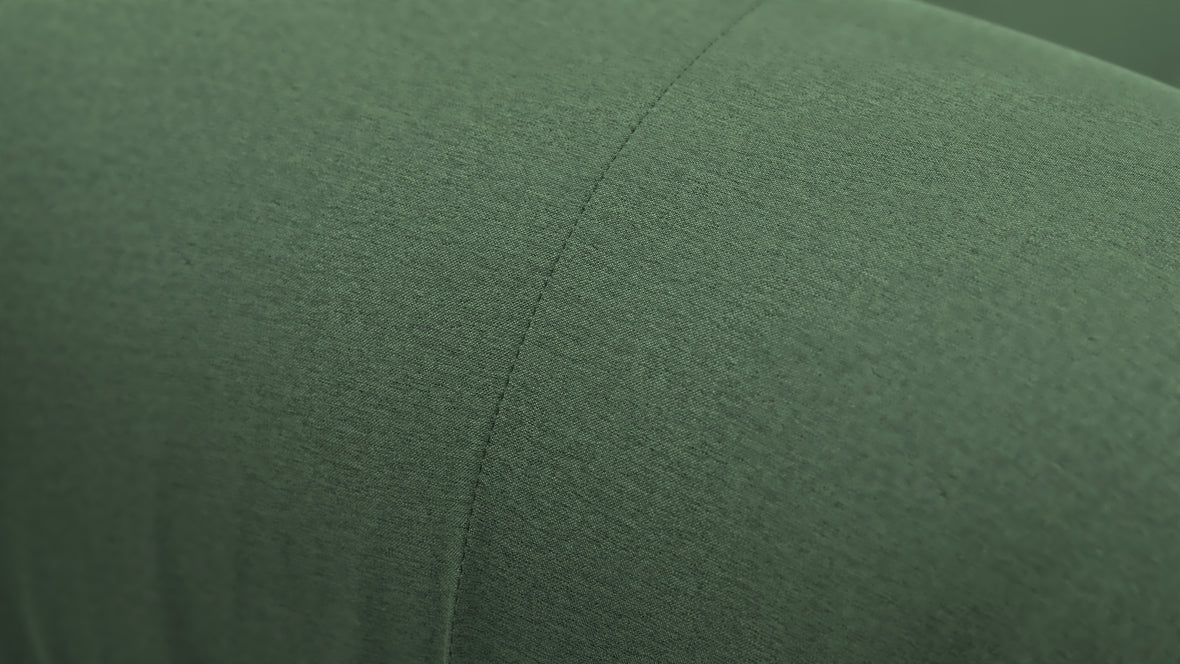 Bellini Module - Mario Bellini Module, Left Corner, Evergreen Brushed Weave