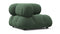 Bellini Module - Mario Bellini Module, Left Corner, Evergreen Brushed Weave