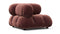 Bellini Module - Mario Bellini Module, Left Corner, Maroon Velvet