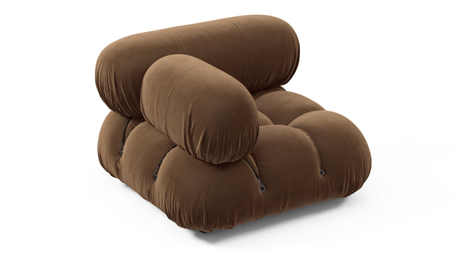 Bellini Module - Mario Bellini Module, Left Corner, Mocha Velvet