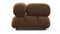 Bellini Module - Mario Bellini Module, Left Corner, Mocha Velvet