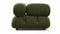 Bellini Module - Mario Bellini Module, Left Corner, Thyme Luxe Velvet
