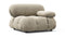 Bellini Module - Mario Bellini Module, Right Arm, Beige Gray Chenille