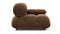 Bellini Module - Mario Bellini Module, Right Arm, Mocha Velvet