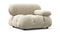 Bellini Module - Mario Bellini Module, Right Arm, Eggshell Vegan Suede