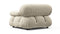 Bellini Module - Mario Bellini Module, Right Arm, Eggshell Vegan Suede